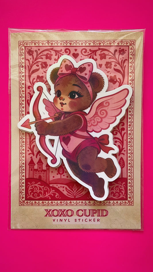 XOXO CUPID STICKER