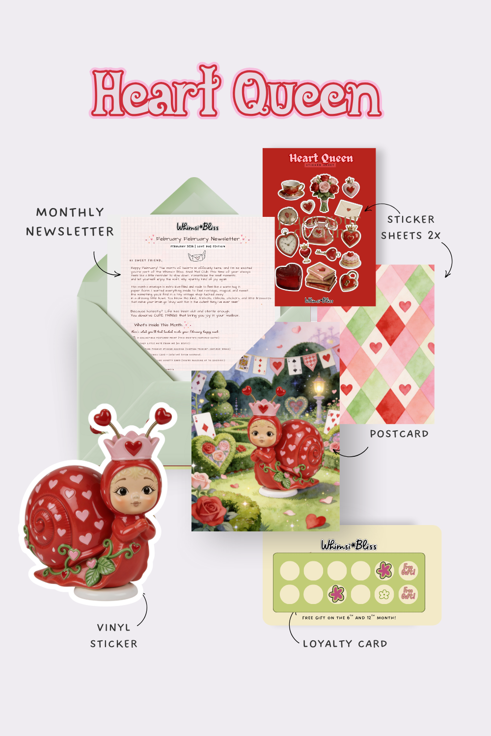 Monthly Snail Mail Club